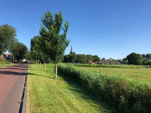 Dorf Nijland Friesland Niederlande — Stockfoto