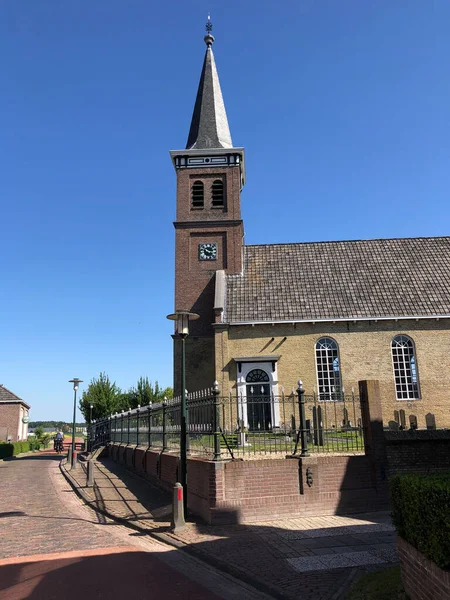 Chiesa Schettens Frisia Paesi Bassi — Foto Stock