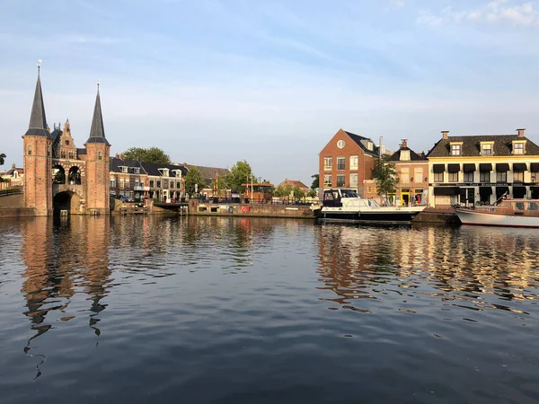 Waterpoort Sneek Friesland Nizozemsko — Stock fotografie