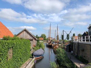Friesland, Workum Kanalı Hollanda