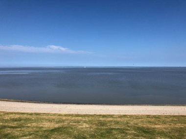 Friesland 'daki çorak deniz Hollanda' da