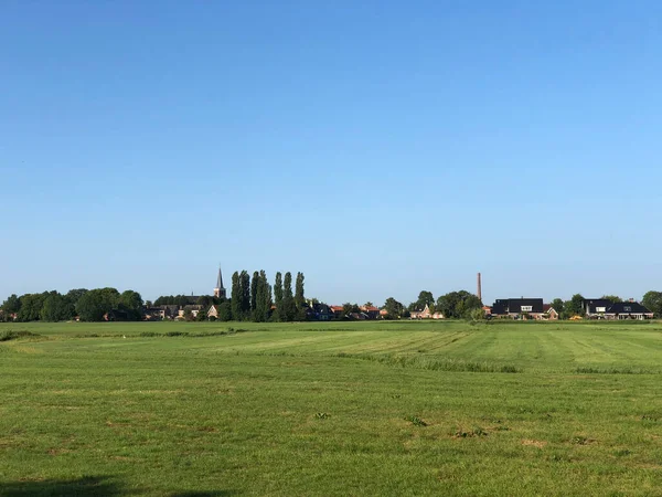 Village Easterlittens Friesland Nederländerna — Stockfoto