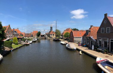 Hindeloopen, Friesland 'den Panorama Hollanda
