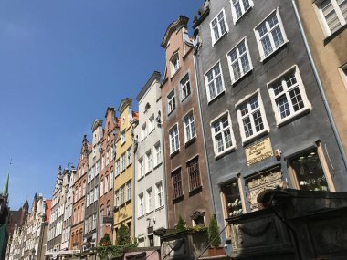 Gdansk Polonya 'daki evler