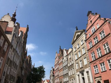 Gdansk Polonya 'daki evler