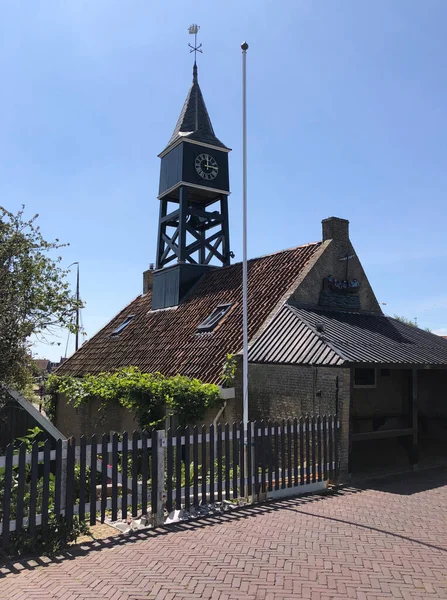 Sluishuis Hindeloopen Friesland Нідерланди — стокове фото