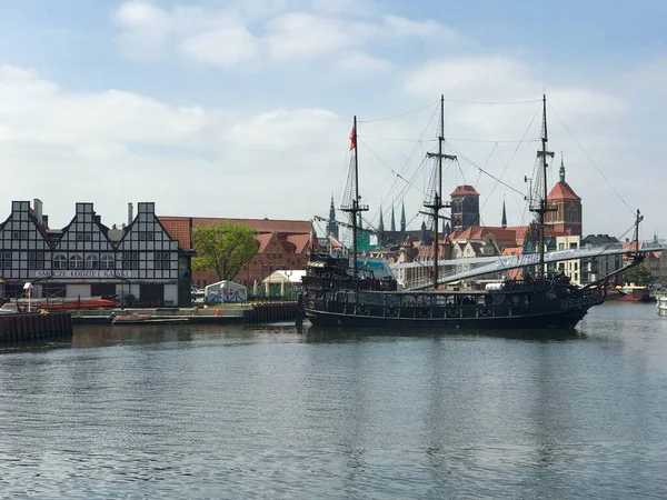 Pirate Ship Gdansk Poland — Stock Photo, Image