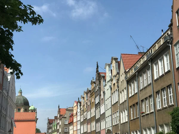 Casas Gdansk Polônia — Fotografia de Stock