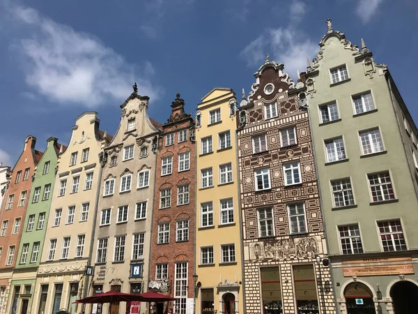 Architektura Gdańsku Polska — Zdjęcie stockowe