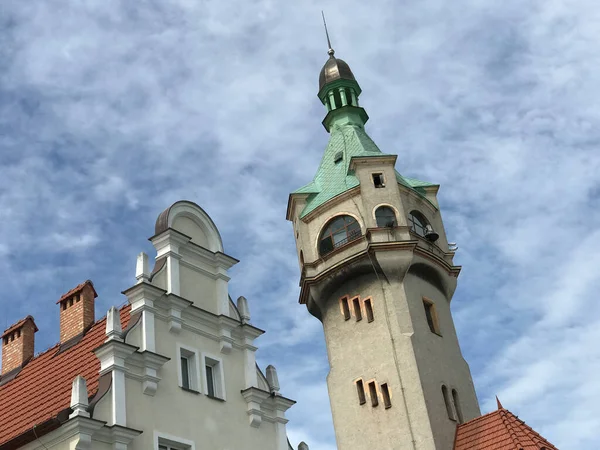 Leuchtturm Sopot Polen — Stockfoto