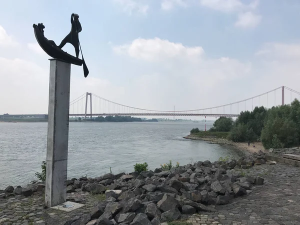 Standbeeld Emmerich Aan Rijn Duitsland — Stockfoto