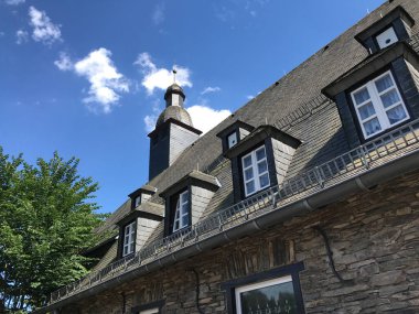 Monschau Almanya 'sında mimarlık