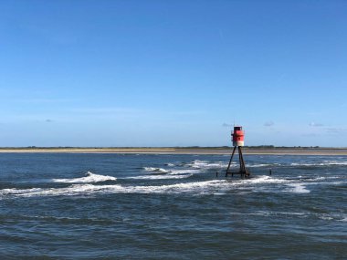 Almanya 'daki Borkum adasında gözetleme kulesi