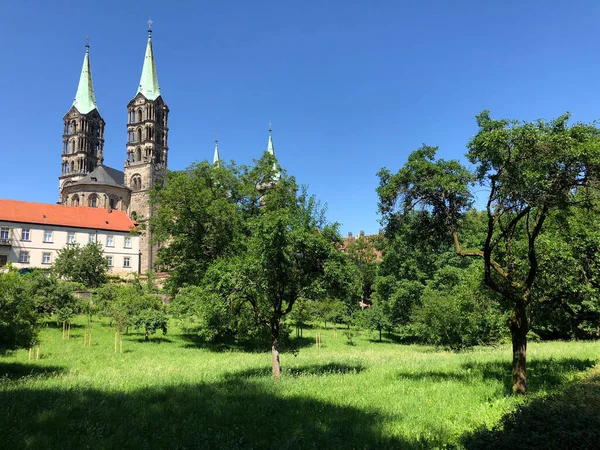 Бамберзький Собор Бамбергу — стокове фото