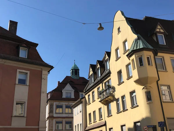 Arquitetura Cidade Velha Bamberg Alemanha — Fotografia de Stock