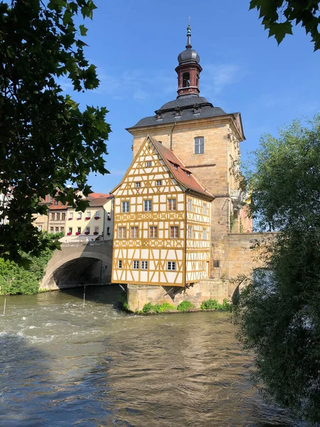 Velha Prefeitura Bamberg Alemanha — Fotografia de Stock