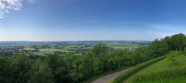 Сцена Панорами Замку Альтенбург Бамберзі Німеччина — стокове фото