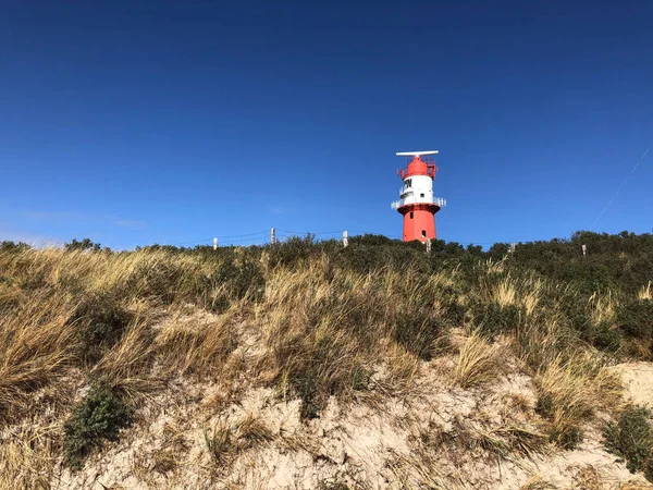 Leuchtturm Auf Borkum Deutschland — Stockfoto