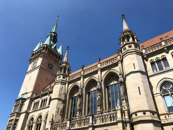 Edificio Oficinas Del Gobierno Municipal Braunschweig Alemania — Foto de Stock