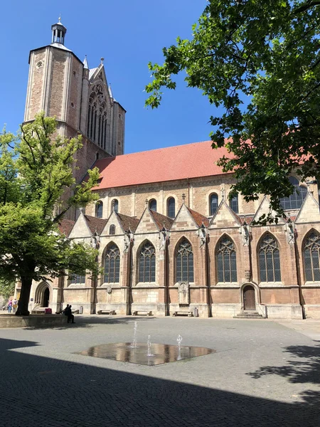 Katedra Braunschweiger Dom Braunschweig Niemcy — Zdjęcie stockowe