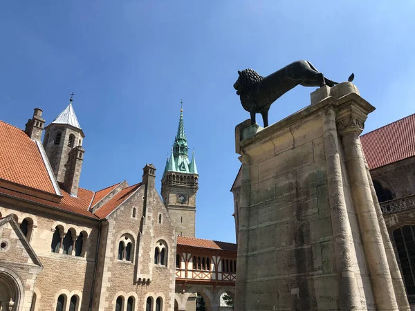 Die Braunschweiger Löwen Deutschland — Stockfoto