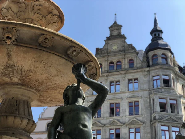 Fuente Plomo Braunschweig Alemania — Foto de Stock