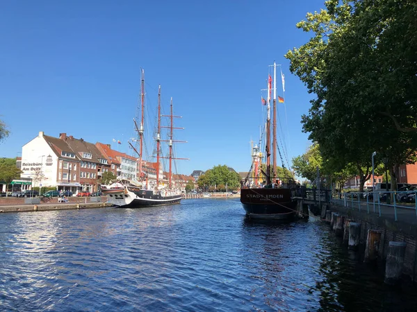 Dock Ratsdelft Emden Tyskland — Stockfoto