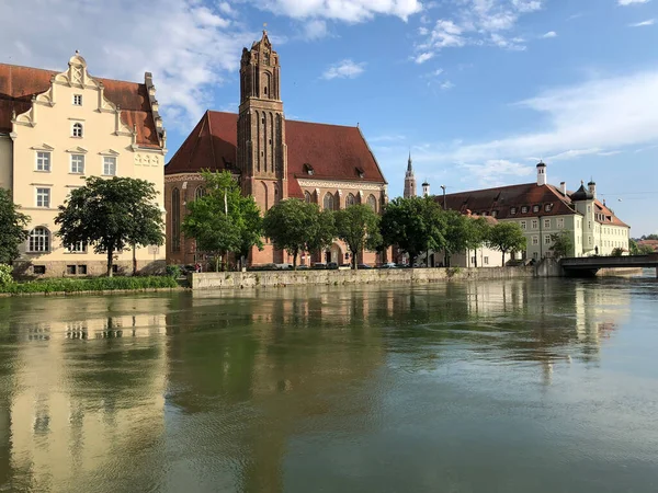 Iglesia Heilig Geist Kirche Landshut Alemania —  Fotos de Stock