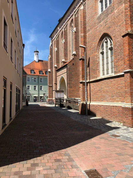 ドイツの旧市街の通り — ストック写真
