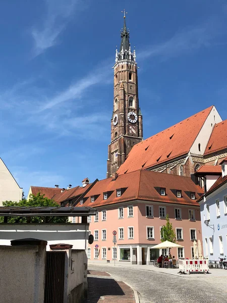 Igreja Martin Landshut Alemanha — Fotografia de Stock