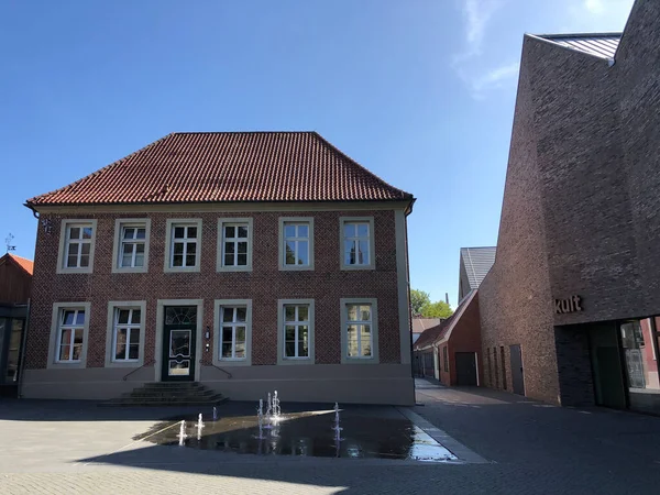 Fountain Front Walberthaus Vreden Germany — Stock Photo, Image