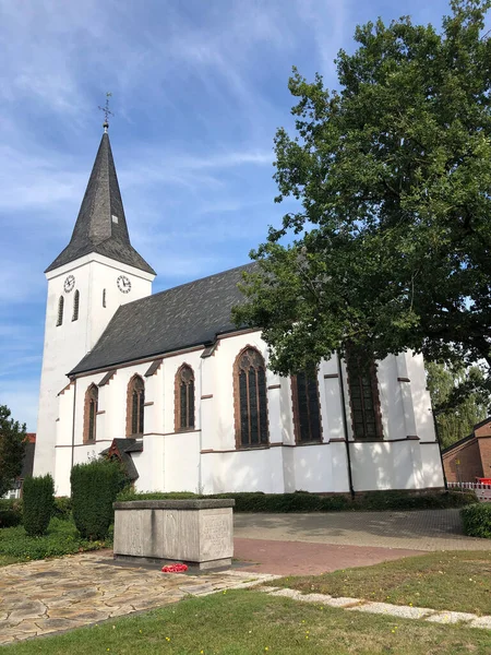 Igreja Protestante Hamminkeln Alemanha — Fotografia de Stock