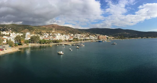 Marmari Yunanistan Limanı Ndan Panorama — Stok fotoğraf