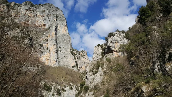 Vikos Schlucht Nordgriechischen Pindus Gebirge — Stockfoto