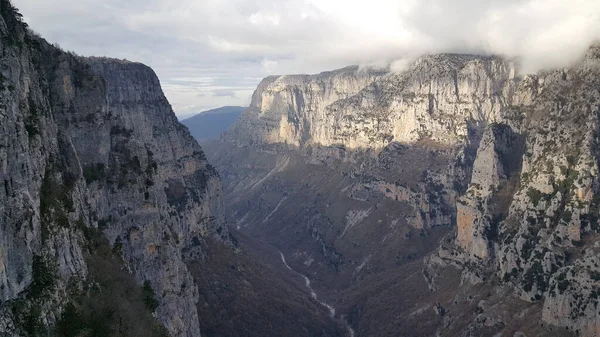 Vikos Gorge Pindus Mountains Northern Greece — Stock Photo, Image