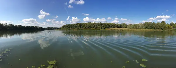 Панорама Озера Венгрии — стоковое фото