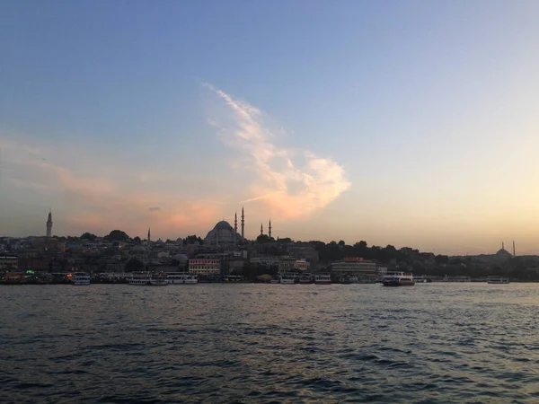 イスタンブールの夕日トルコ — ストック写真