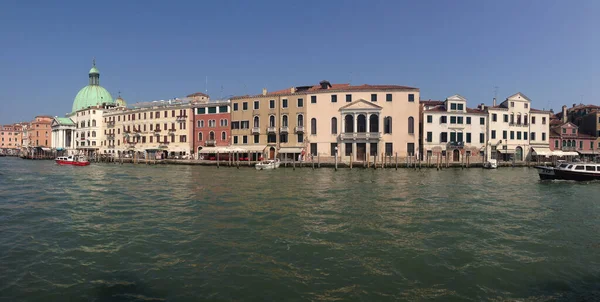 Panorama Grande Canal Veneza Itália — Fotografia de Stock