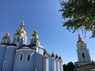 Kiev Ukrayna 'daki St. Michael Altın Kubbe Manastırı