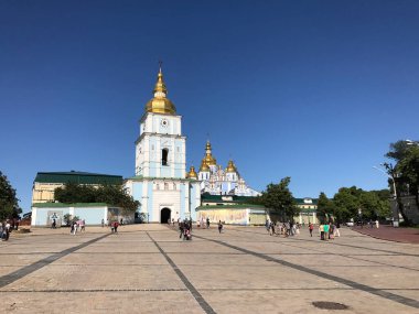 Kiev Ukrayna 'daki St. Michael Altın Kubbe Manastırı