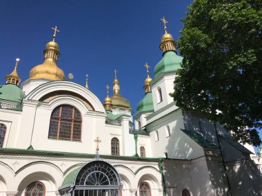 Kiev Ukrayna 'daki Aziz Sophia Katedrali
