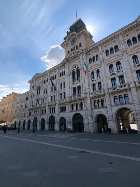 Câmara Municipal Trieste Italia — Fotografia de Stock