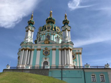 Kiev Ukrayna 'daki St. Andrew Kilisesi