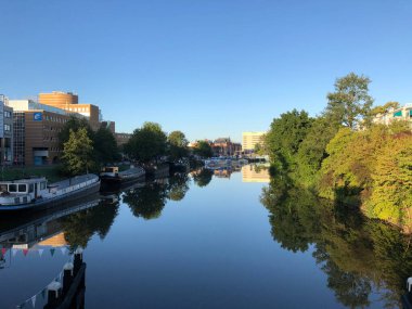 Groningen 'deki Kanal Hollanda