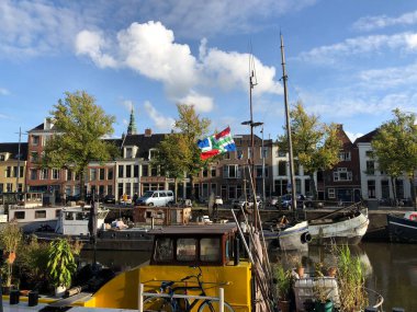 Groningen 'deki Noorderhaven Hollanda
