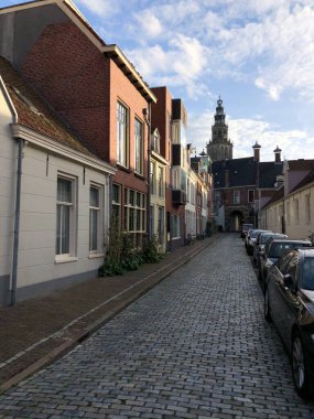 Groningen 'deki Martinitoren Hollanda