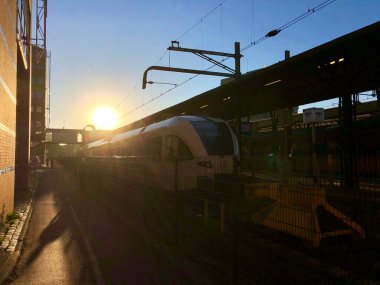 Hollanda 'daki Groningen merkez istasyonu
