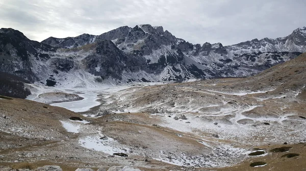 Snowy Mountains Durmitor National Park Montenegro — Stock Photo, Image