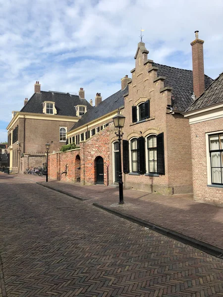 Arquitectura Casco Antiguo Assen Drenthe Países Bajos — Foto de Stock