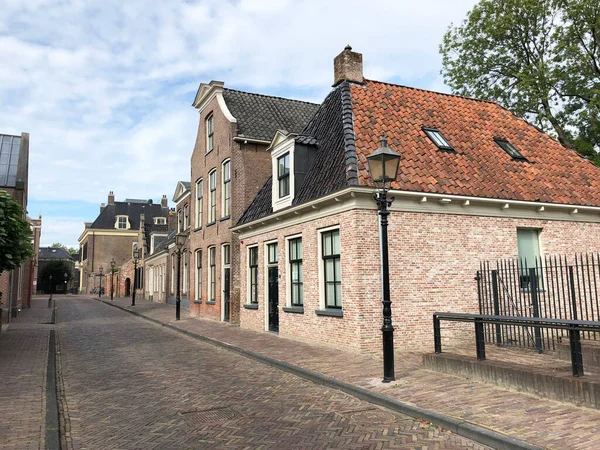 Architectuur Oude Binnenstad Van Assen Drenthe — Stockfoto